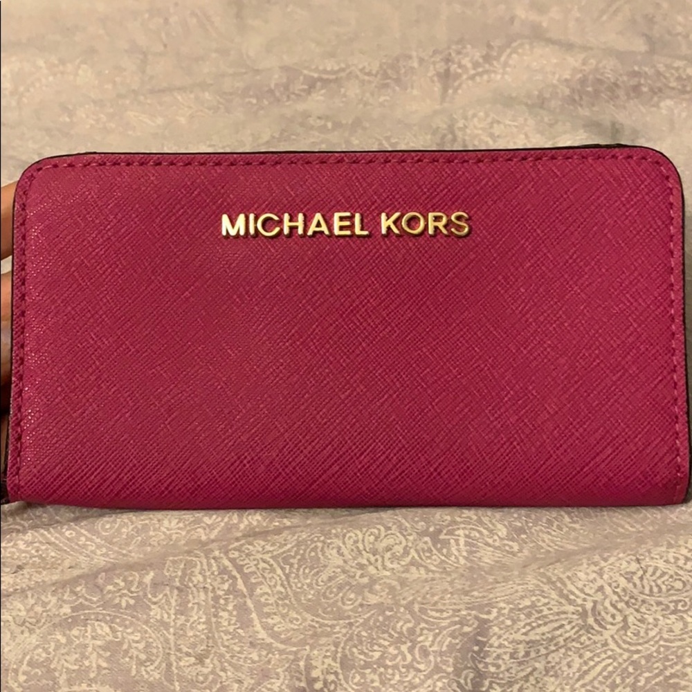 Michael Kors Wristlet with Cellphone slot